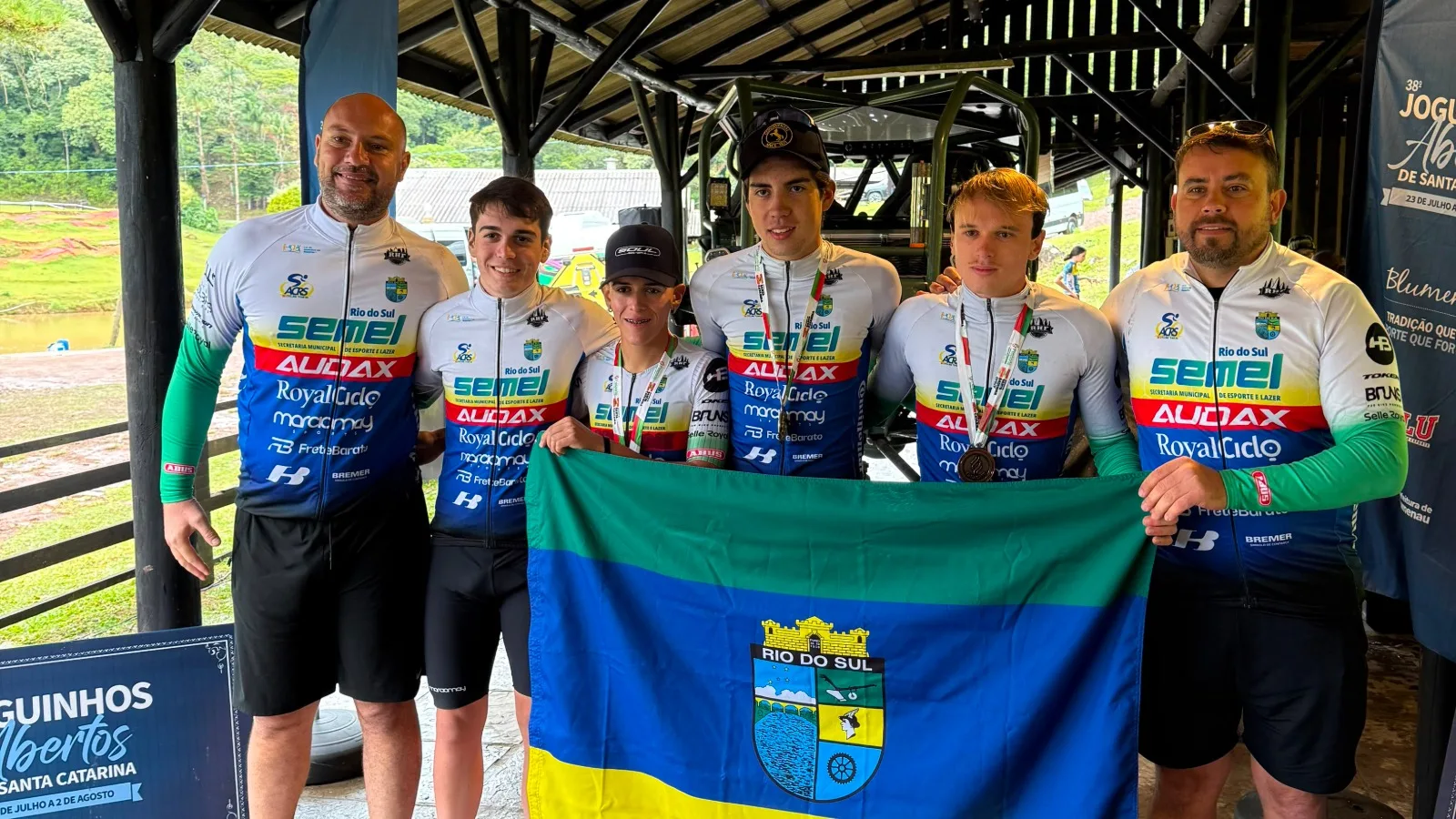 ACRS Cycling Team domina o XCO e coloca Rio do Sul na liderança dos Joguinhos Abertos