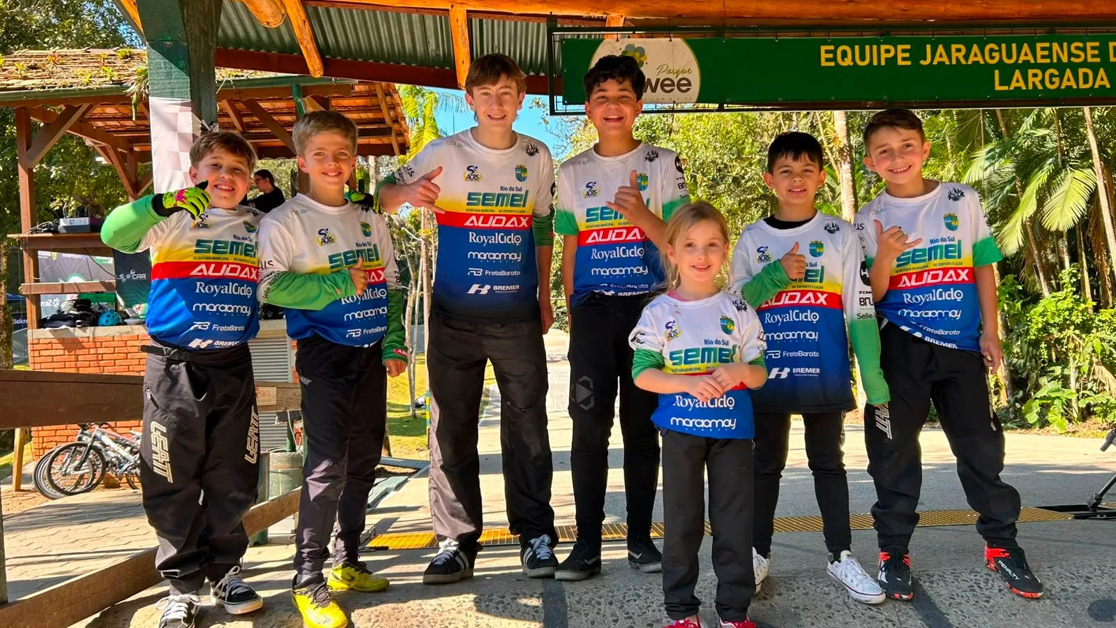 Atletas de Rio do Sul no BMX, disputam Campeonato Sul-Brasileiro em Jaraguá do Sul.