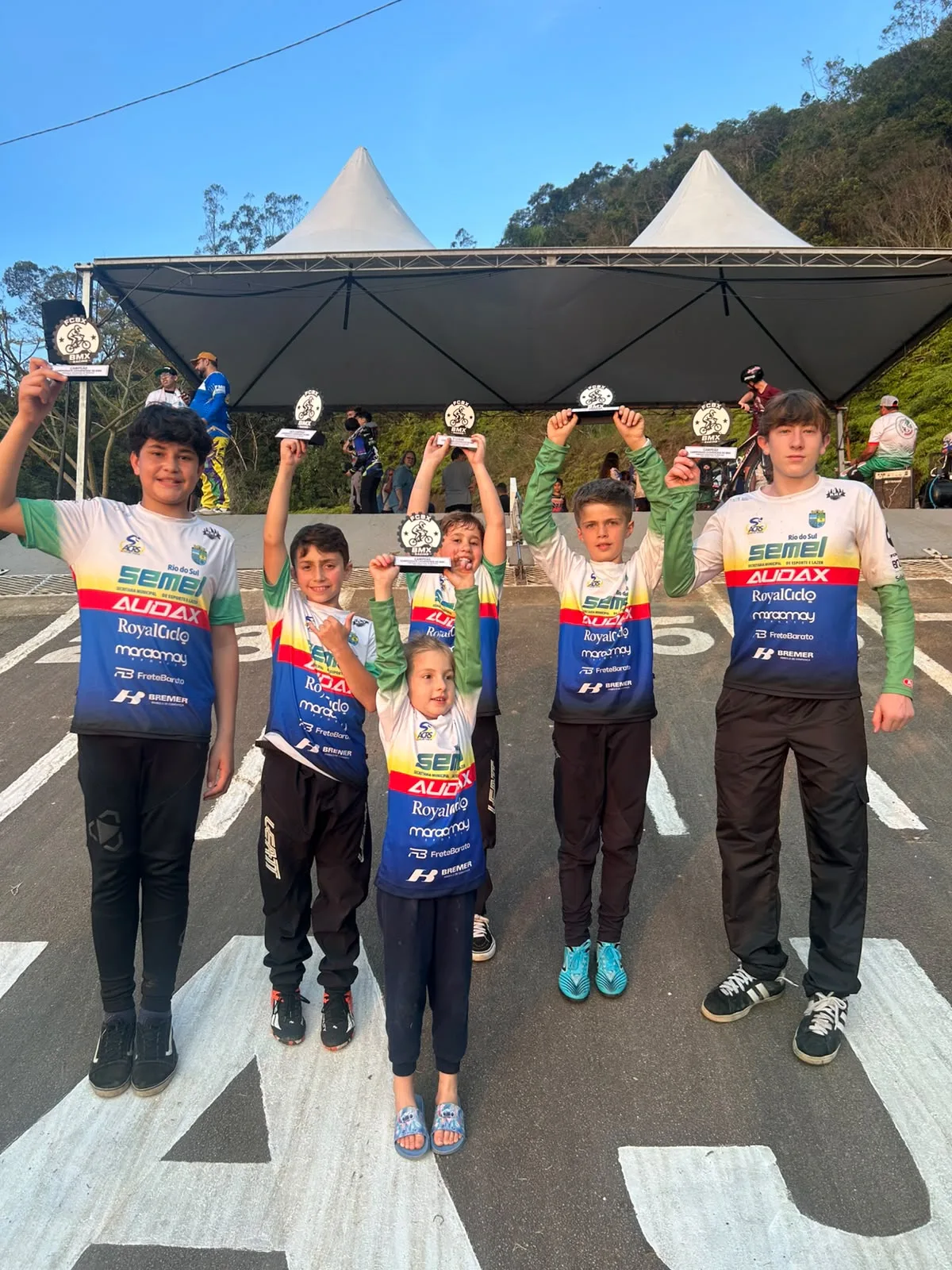 ACRS Cycling Team conquista seis pódios na 4ª etapa do Catarinense de BMX