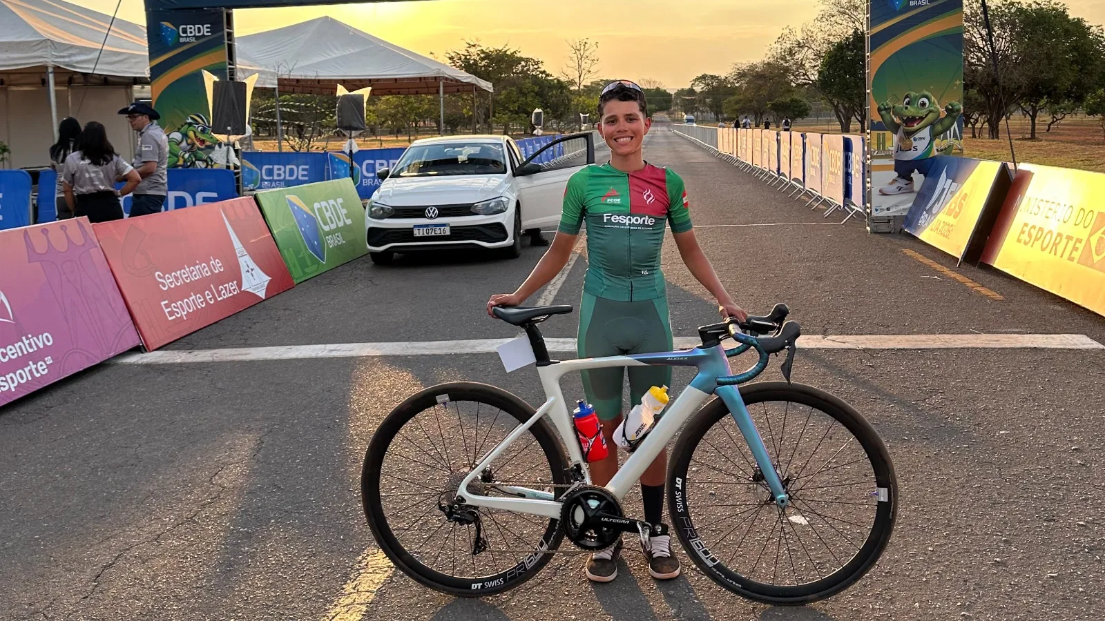 Valenthino Rezende Ferraz Affonso se destaca nos Jogos Escolares em Brasília