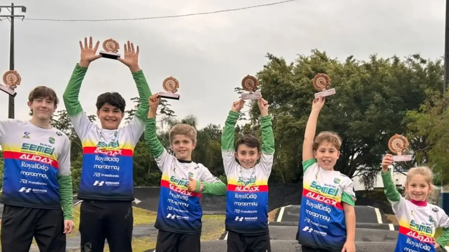 Equipe se destaca na 3ª etapa do Campeonato Catarinense de BMX em Balneário Camboriú