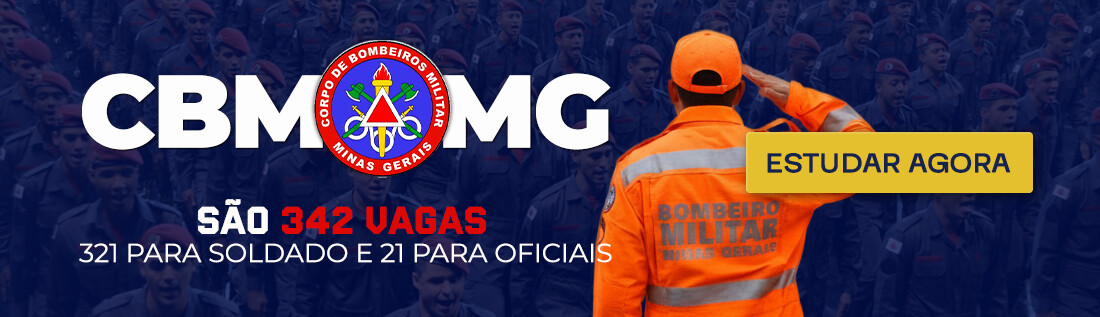 Curso AlfaCon CBM MG Corpo de Bombeiros Minas Gerais - Soldado Bombeiro