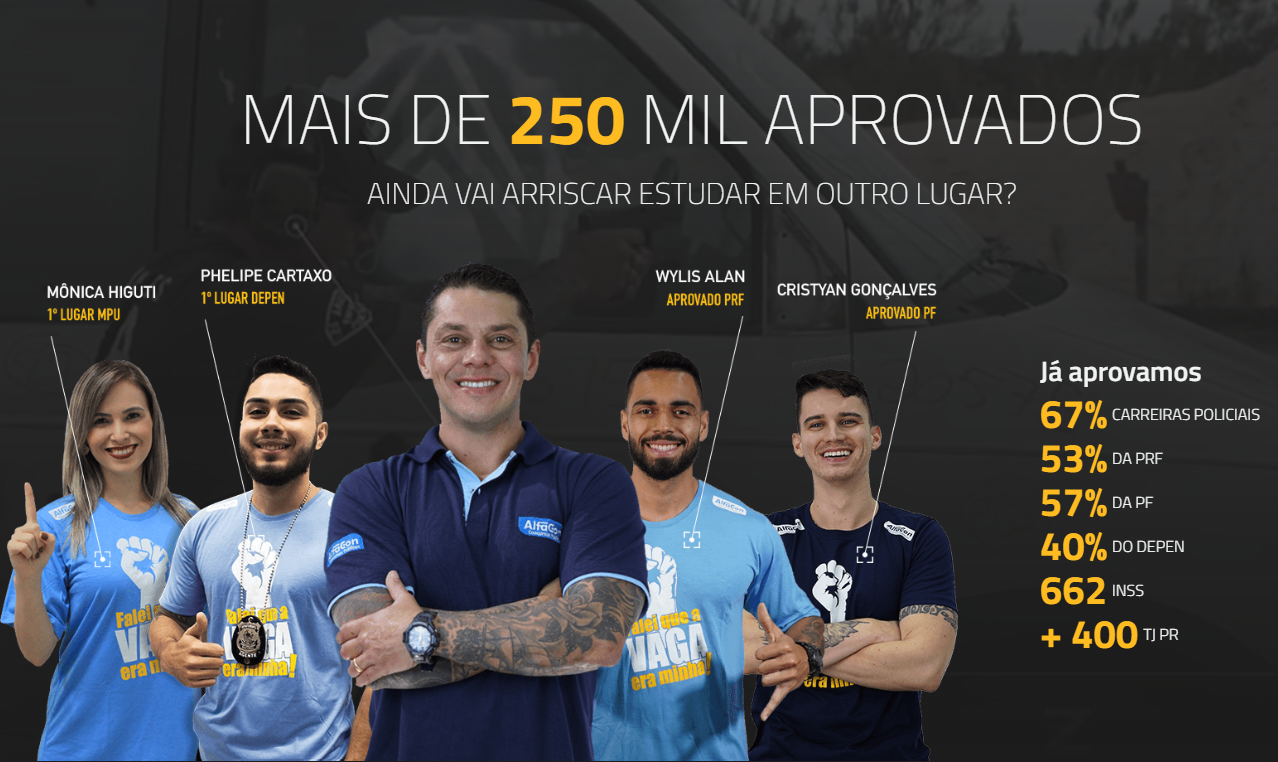 Conheça nossos aprovados!