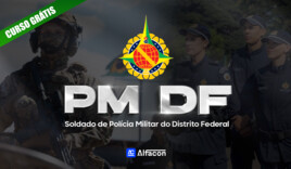 PM DF - Soldado de Polícia Militar - Gratuito