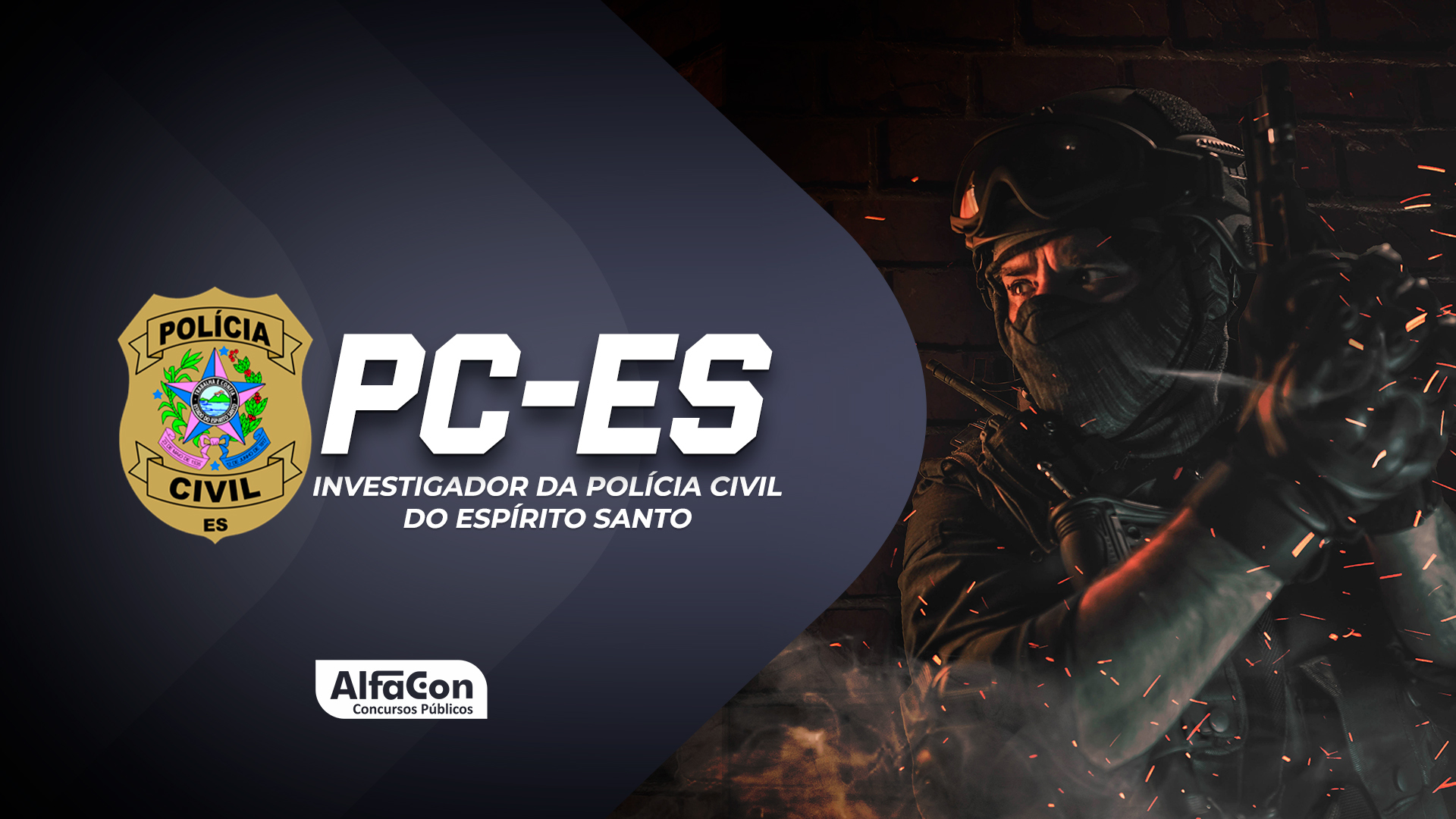 PC ES – Investigador da Polícia Civil do Espírito Santo