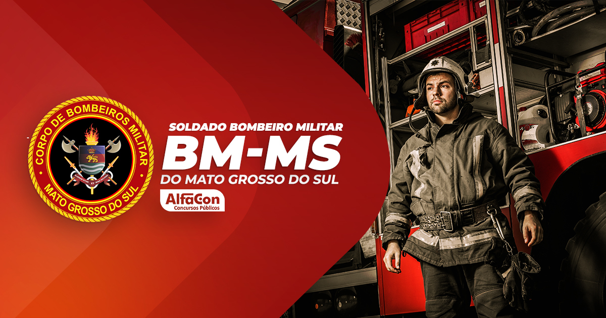 CBM MS - Soldado Bombeiro Militar do Mato Grosso do Sul
