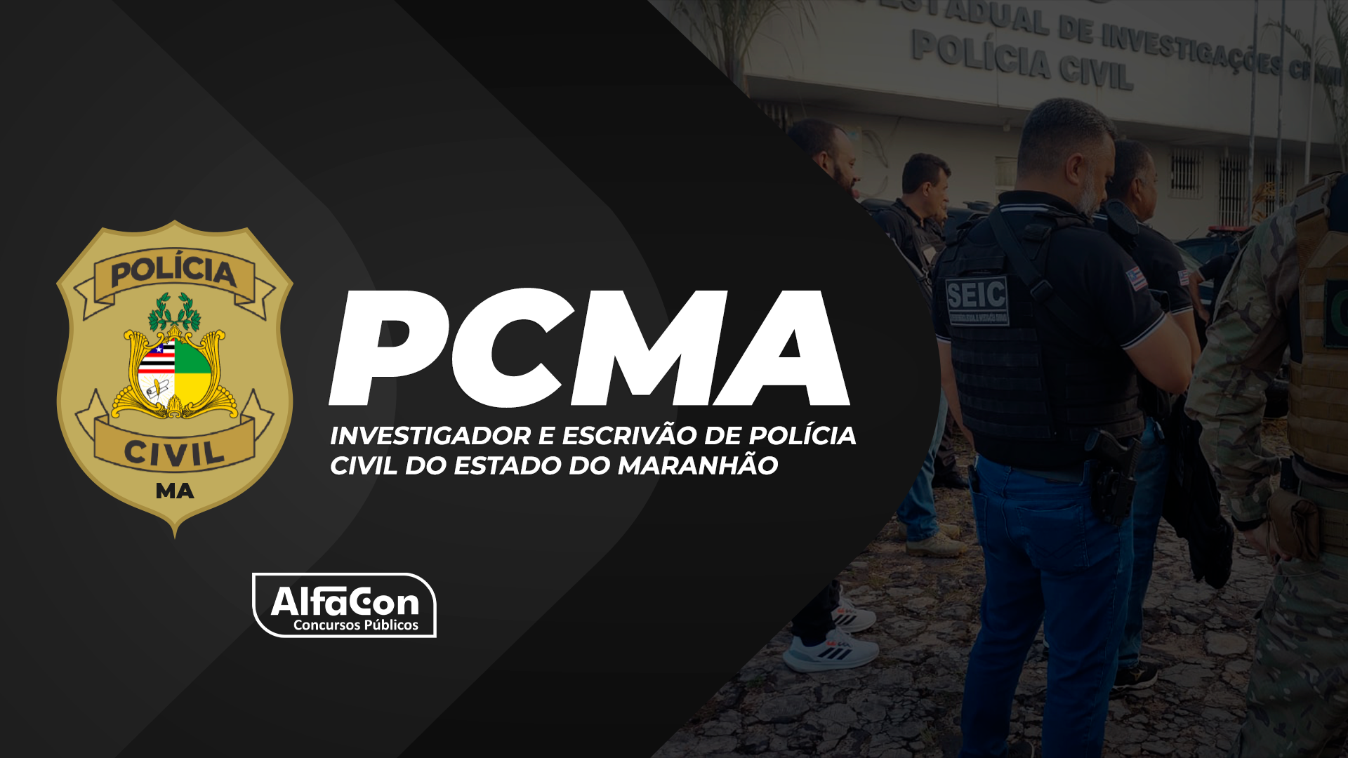 PC MA - Escrivão e Investigador de Polícia Civil do Estado do Maranhão