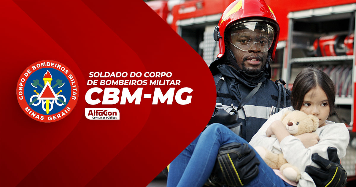 CBM MG - Soldado Bombeiro Militar do Estado de Minas Gerais