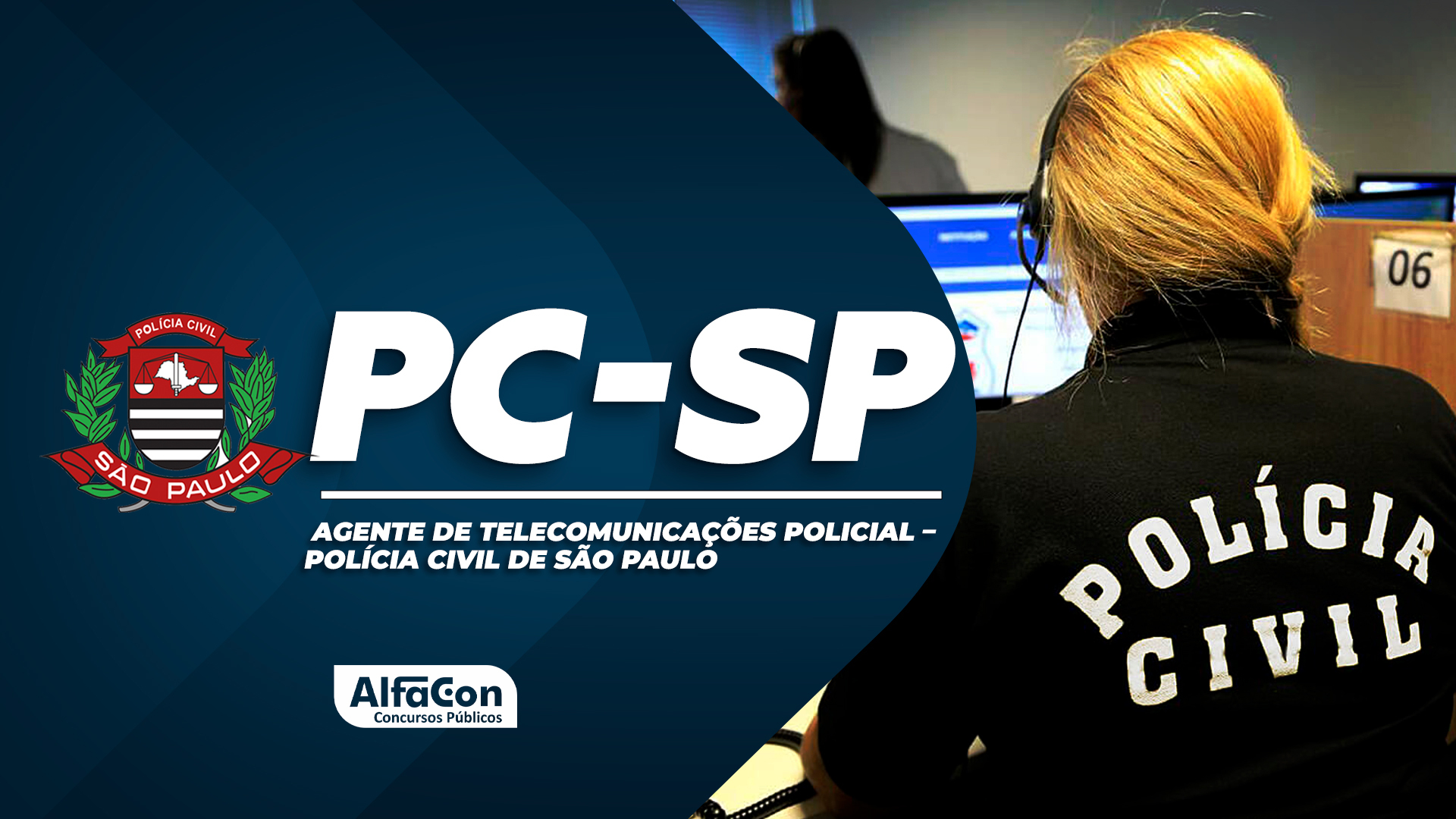 PC SP - Agente de Telecomunicações Policial – Polícia Civil de São Paulo