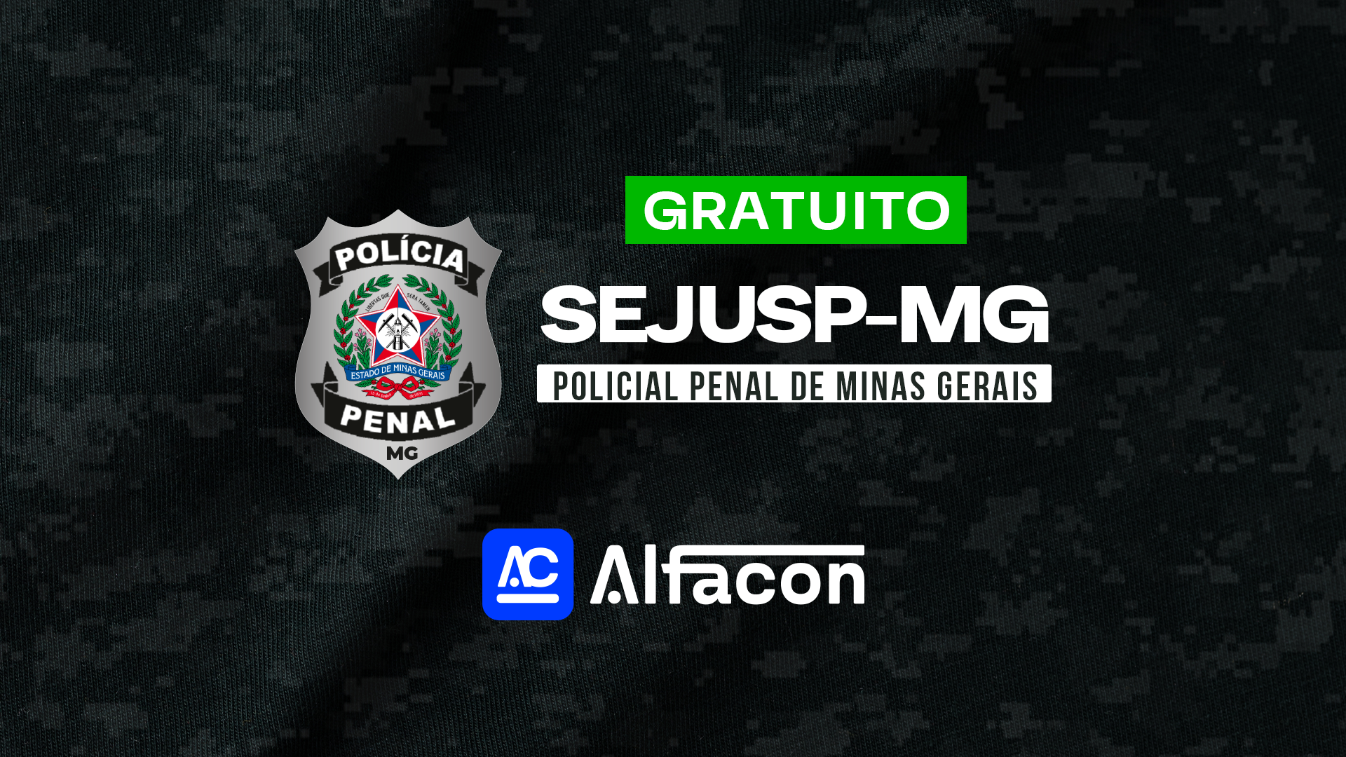SEJUSP-MG - Polícia Penal de Minas Gerais - GRATUITO