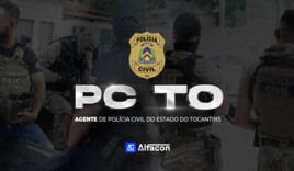 PC TO - Agente de Polícia Civil do Estado do Tocantins