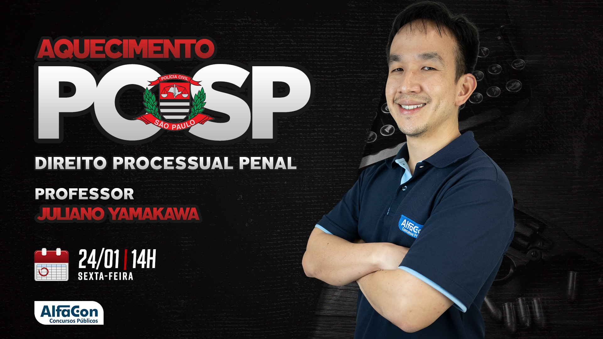 Aquecimento PC SP - Direito Processual Penal | Profº Juliano Yamakawa