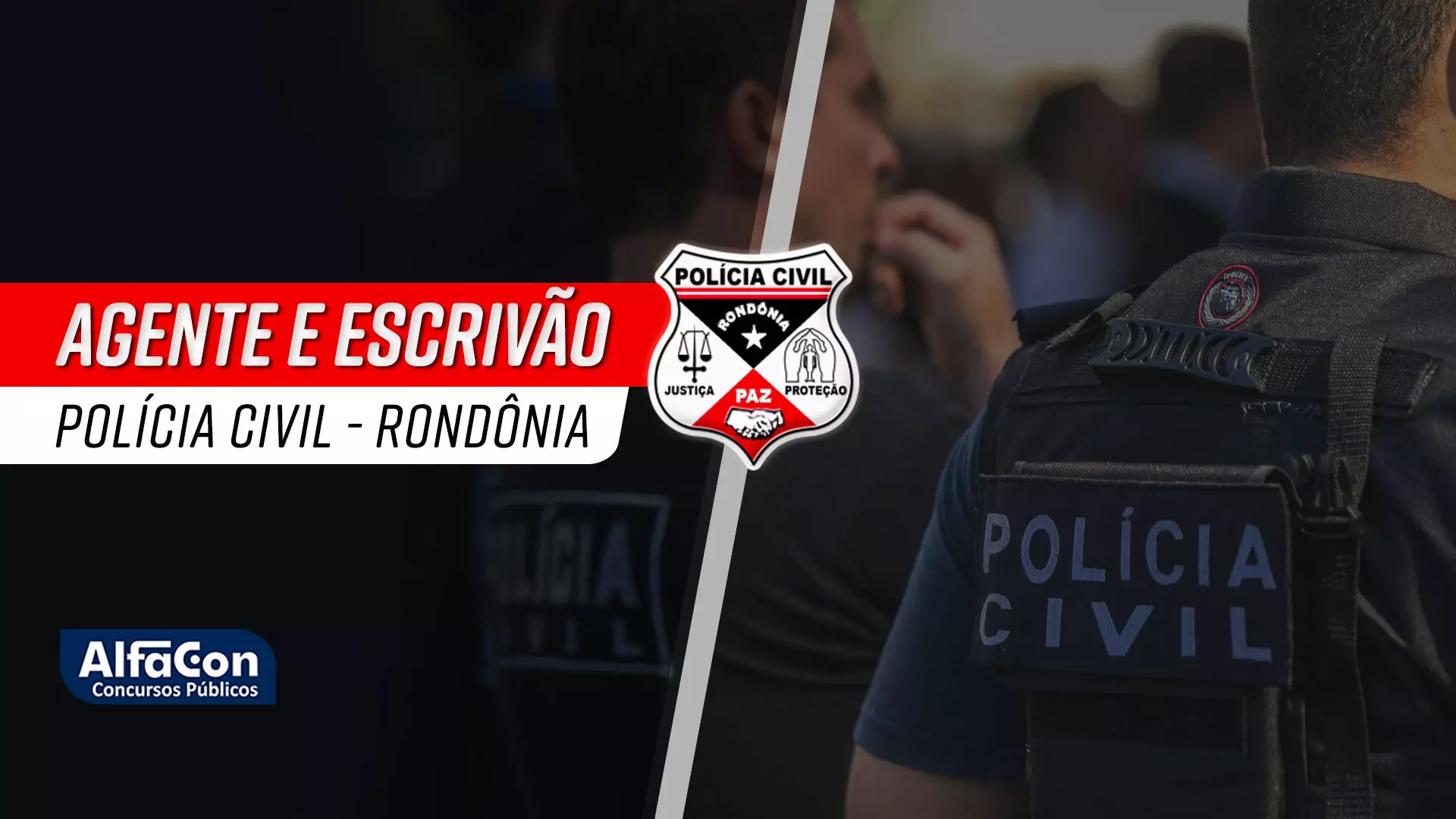 PC RO - Agente e Escrivão de Polícia Civil de Rondônia - GRATUITO