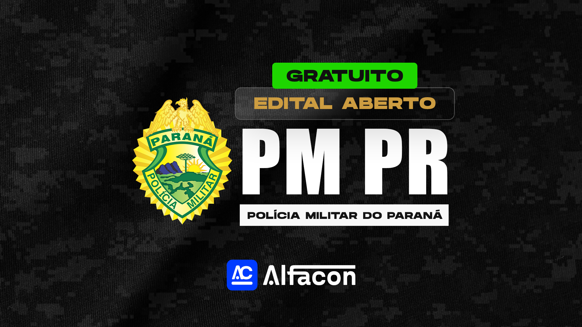 PM  PR - Soldado da Polícia Militar do Paraná - GRATUITO