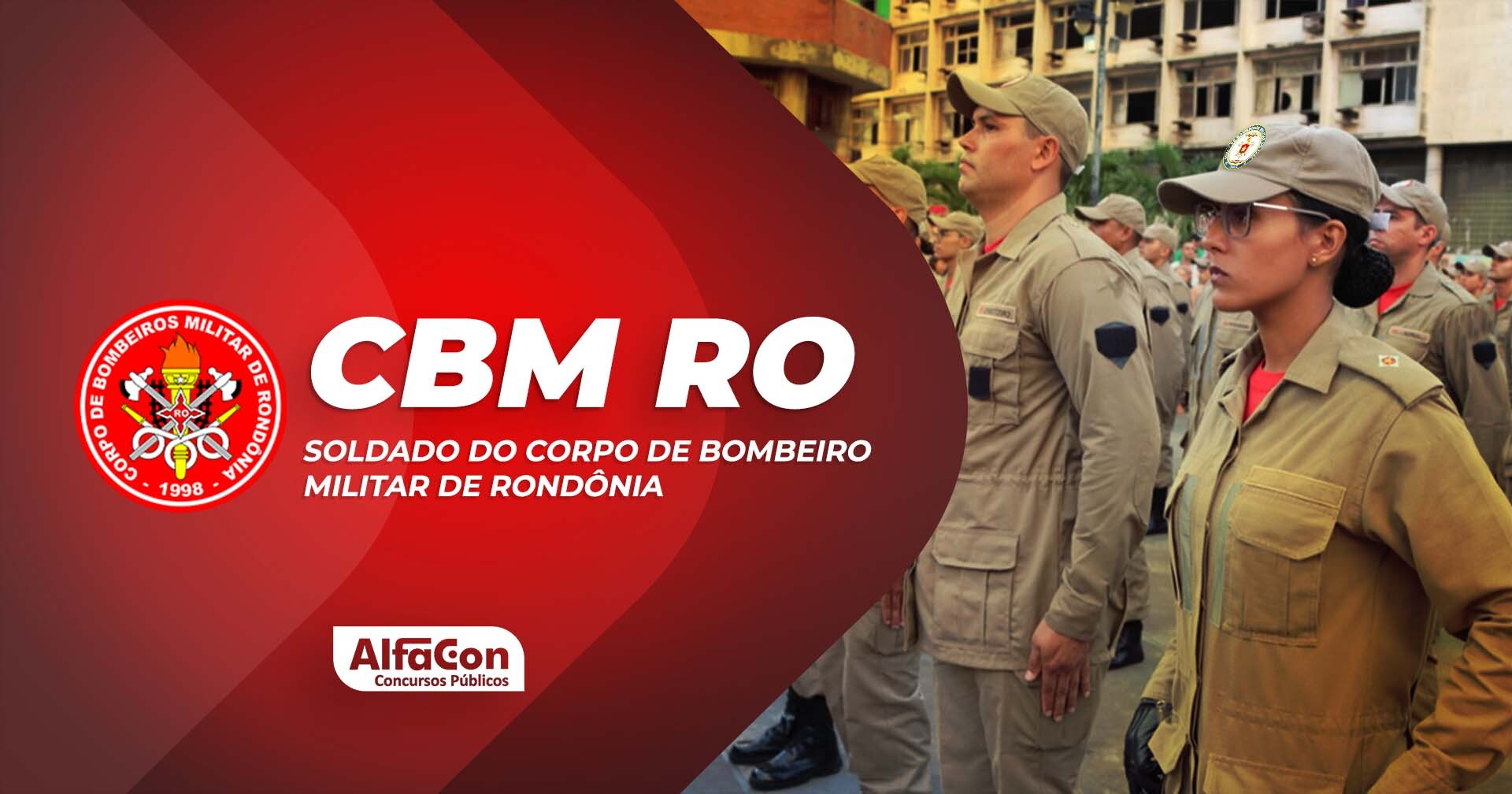CBM RO - Soldado do Corpo de Bombeiro Militar de Rondônia