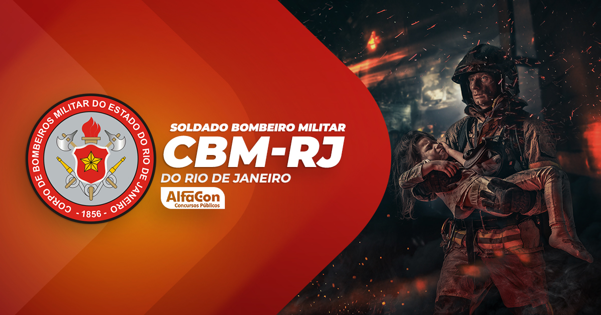 CBM RJ - Soldado do Corpo de Bombeiros Militar do Rio de Janeiro