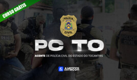 PC TO - Agente de Polícia Civil do Estado do Tocantins - Gratuito
