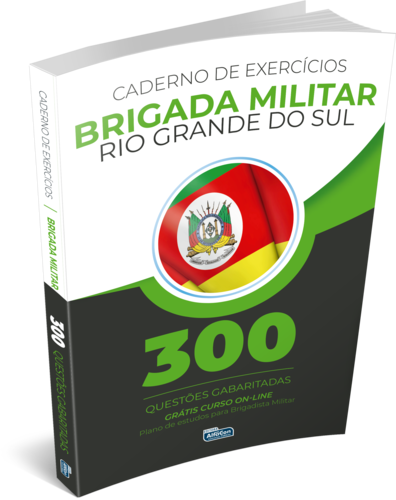 Brigada militar do rs caderno de quest%c3%b5es para concurso 9786559182244