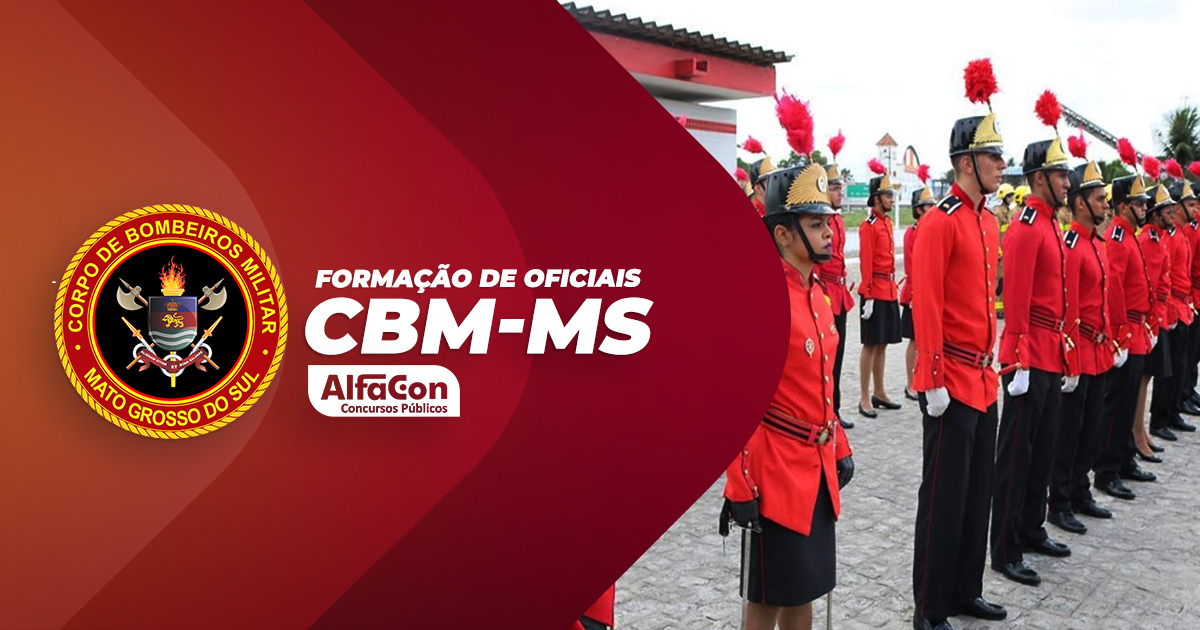 CFO CBM MS- Oficiais do Corpo de Bombeiro Militar