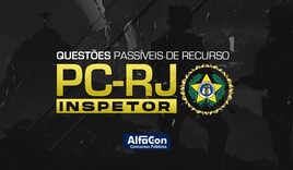 Gabarito Extraoficial e questões passíveis de recurso PCRJ - Inspetor