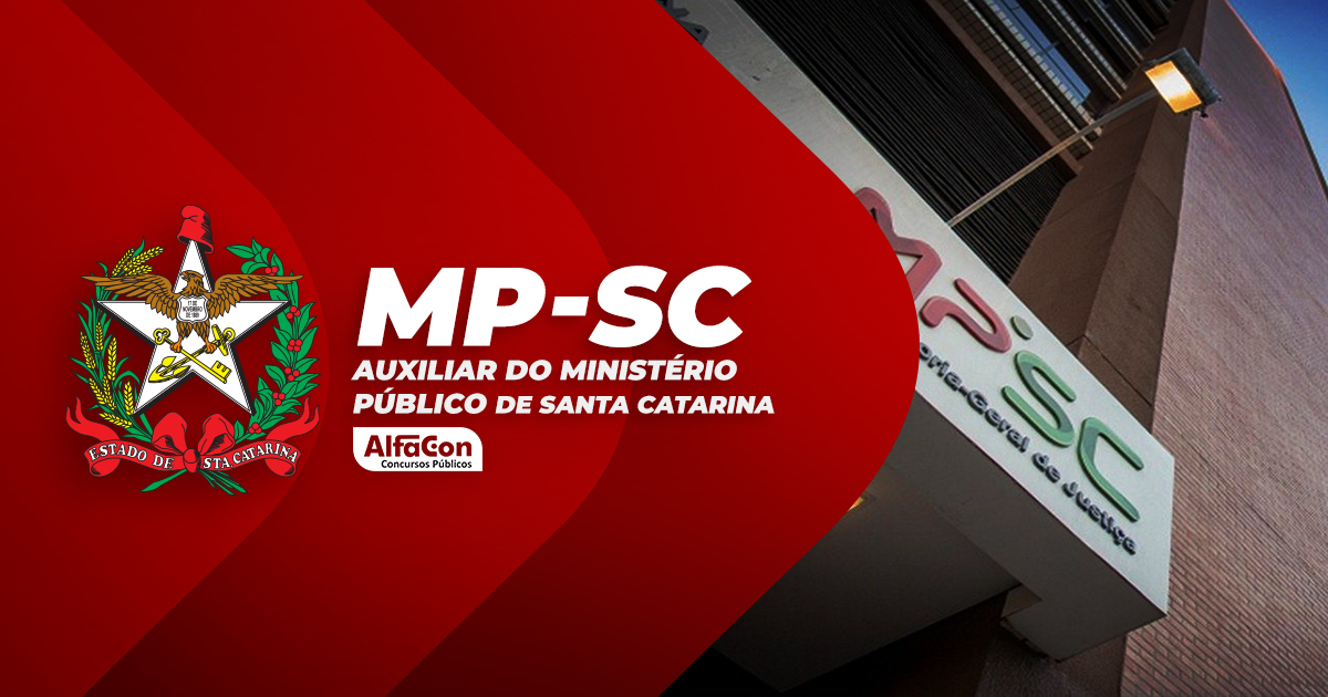 MP SC - Auxiliar do Ministério Público de Santa Catarina