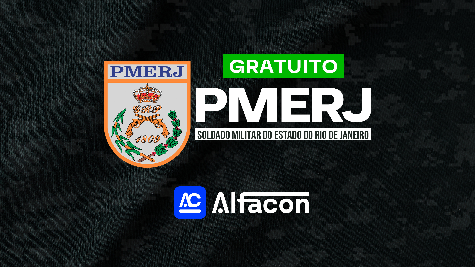 PMERJ - Soldado de Polícia Militar do Estado do Rio de Janeiro - GRATUITO