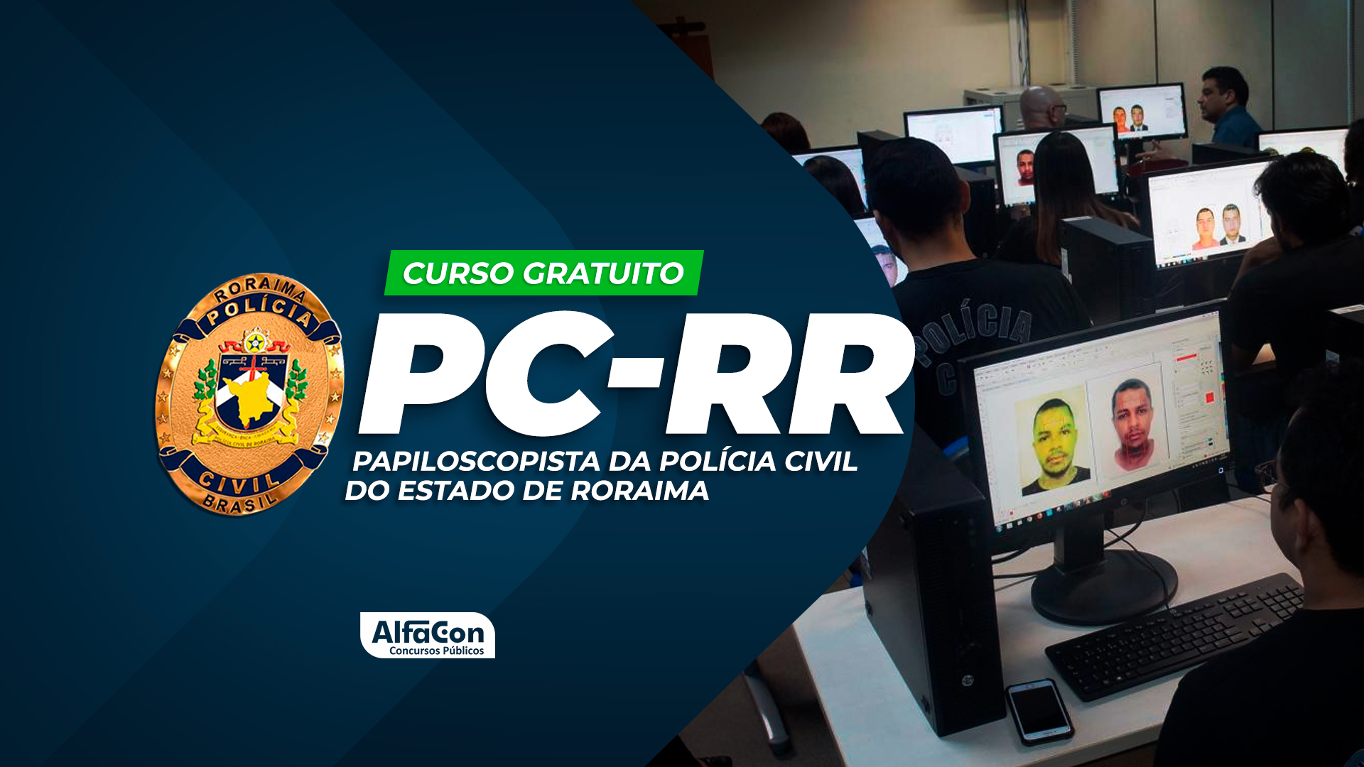 PC RR - Papiloscopista da Polícia Civil do Estado do Paraná - Gratuito