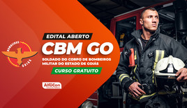 CBM GO - Soldado do Corpo de Bombeiros Militar do Estado de Goiás - Gratuito