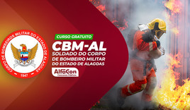 CBM AL - Soldado do Corpo de Bombeiro Militar do Estado de Alagoas - GRATUITO