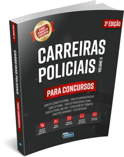 Carreiras policiais para concursos vol. 2%e2%80%933%c2%aa para concurso 9786559184590