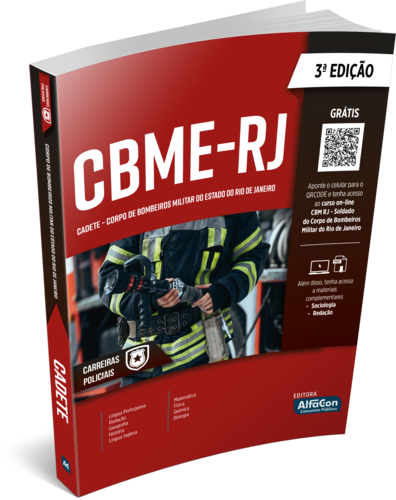 Cbme rj apostila cadete corpo de bombeiros militar do estado do rio de janeiro para concurso 9786559184828
