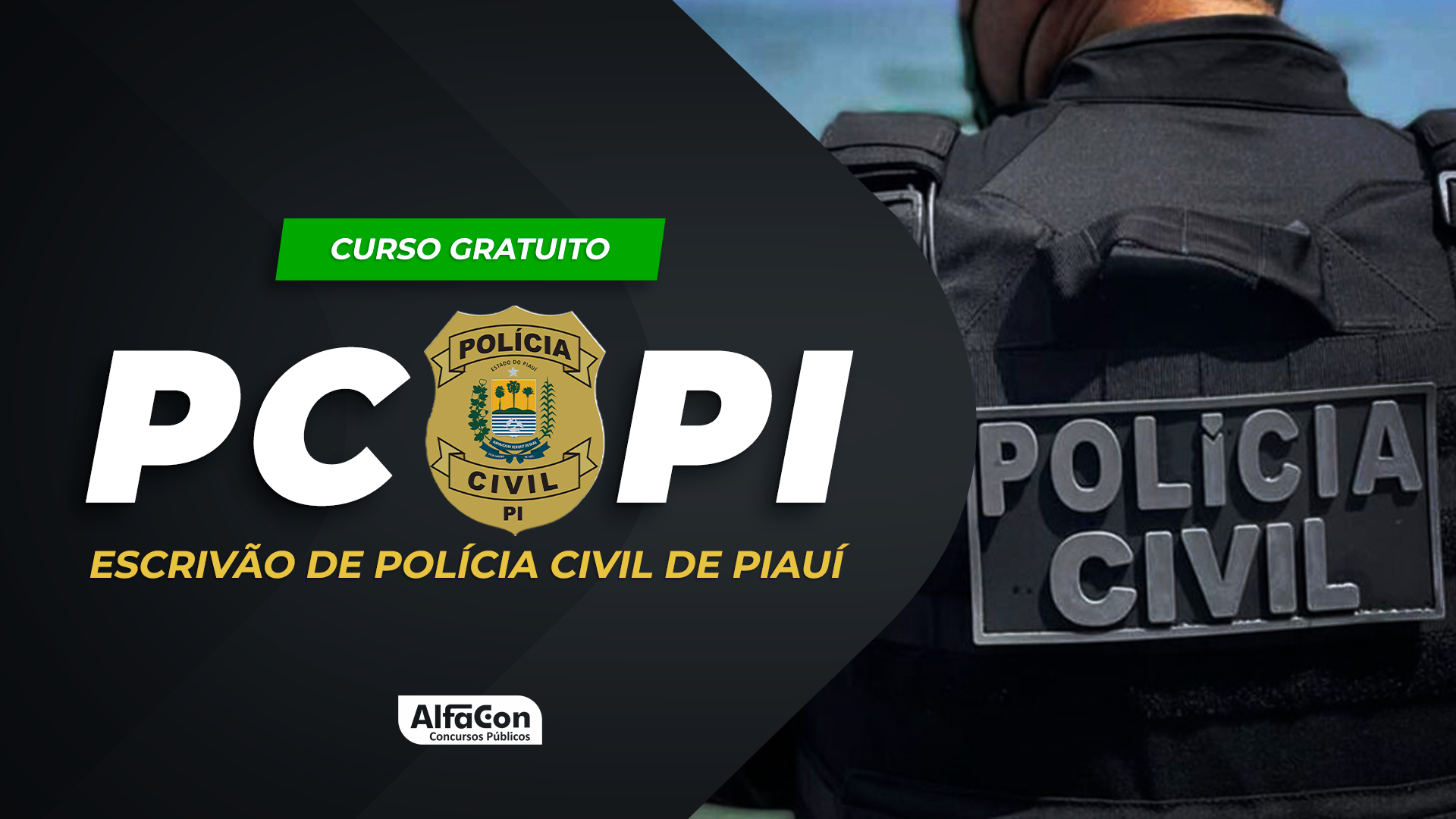 PC PI - Escrivão de Polícia Civil de Piauí - Gratuito