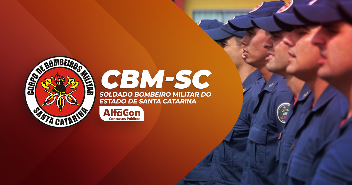 CBM SC - Soldado Bombeiro Militar do Estado de Santa Catarina