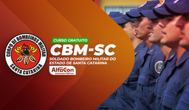 CBM SC - Soldado Bombeiro Militar do Estado de Santa Catarina - Gratuito