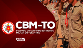 CBM TO - Soldado do Corpo de Bombeiros Militar do Tocantins
