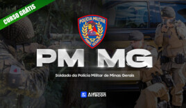 PM MG - Soldado da Polícia Militar de Minas Gerais - Gratuito