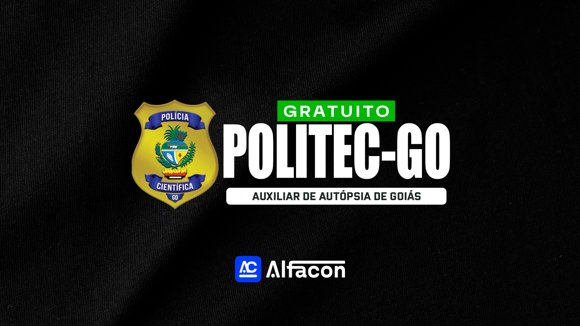 POLITEC - GO - Auxiliar de Autópsia de Goiás - GRATUITO