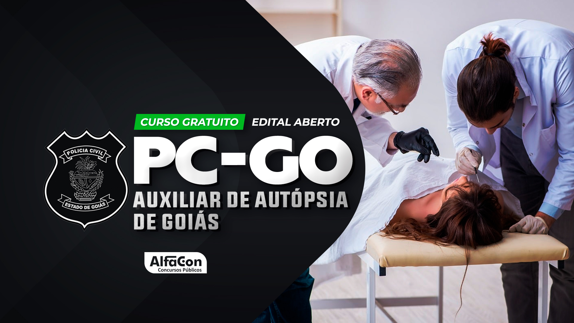 POLITEC - GO - Auxiliar de Autópsia de Goiás - GRATUITO