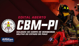 CBM PI - Soldado Bombeiro Militar do Estado do Piauí