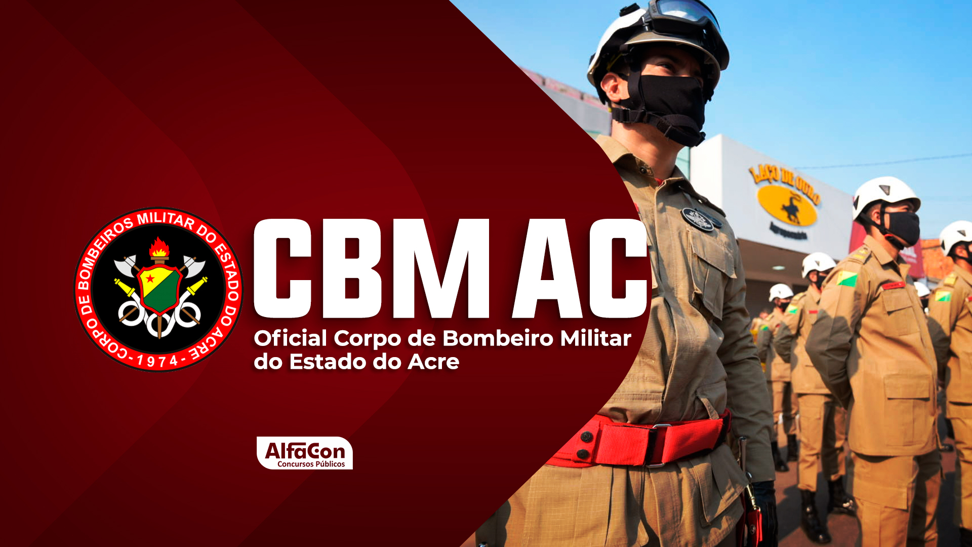 CBM AC - Oficial Corpo de Bombeiro Militar do Estado do Acre