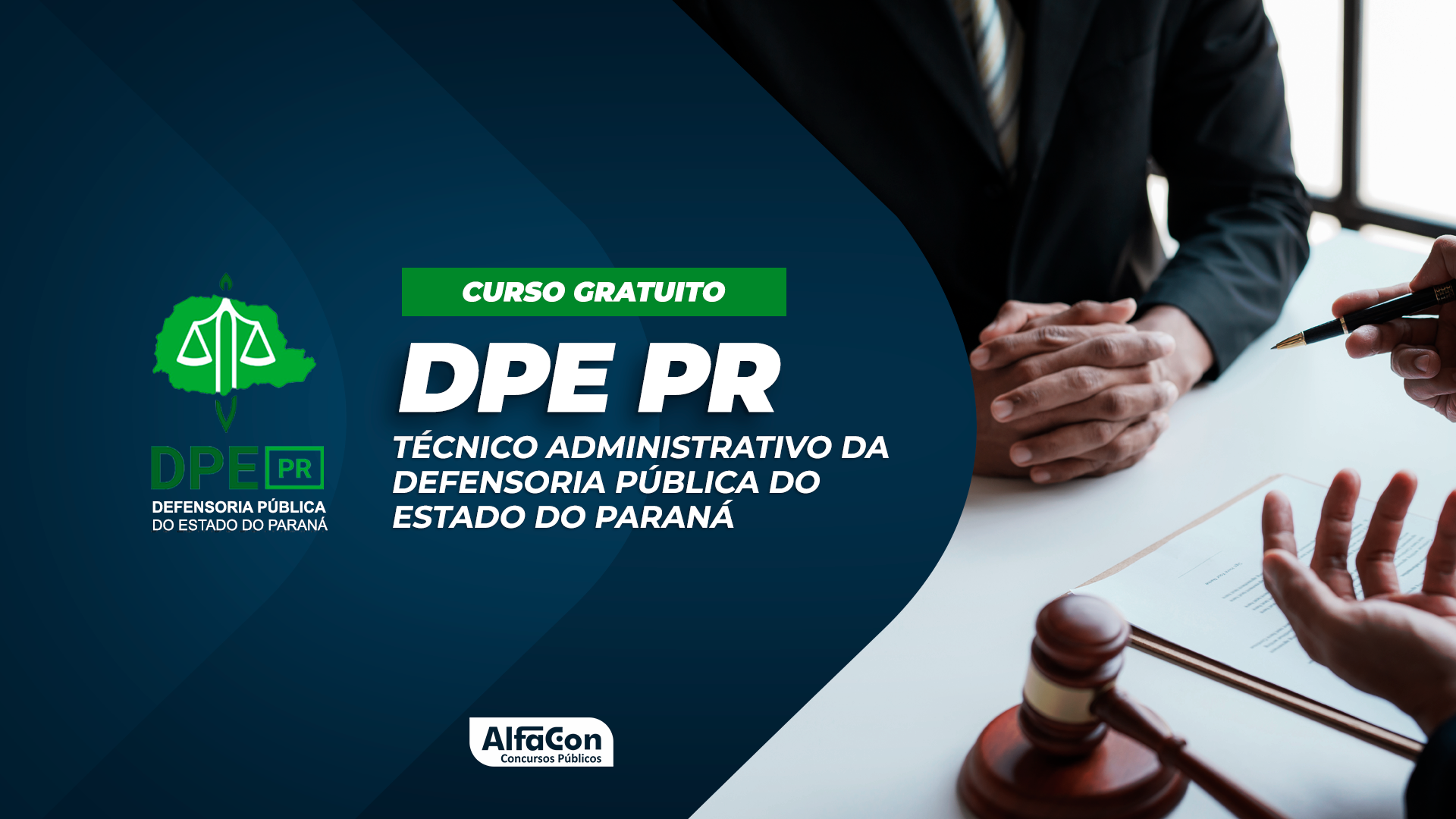 DPE  PR - Técnico Administrativo da Defensoria Pública do Estado do Paraná - GRATUITO