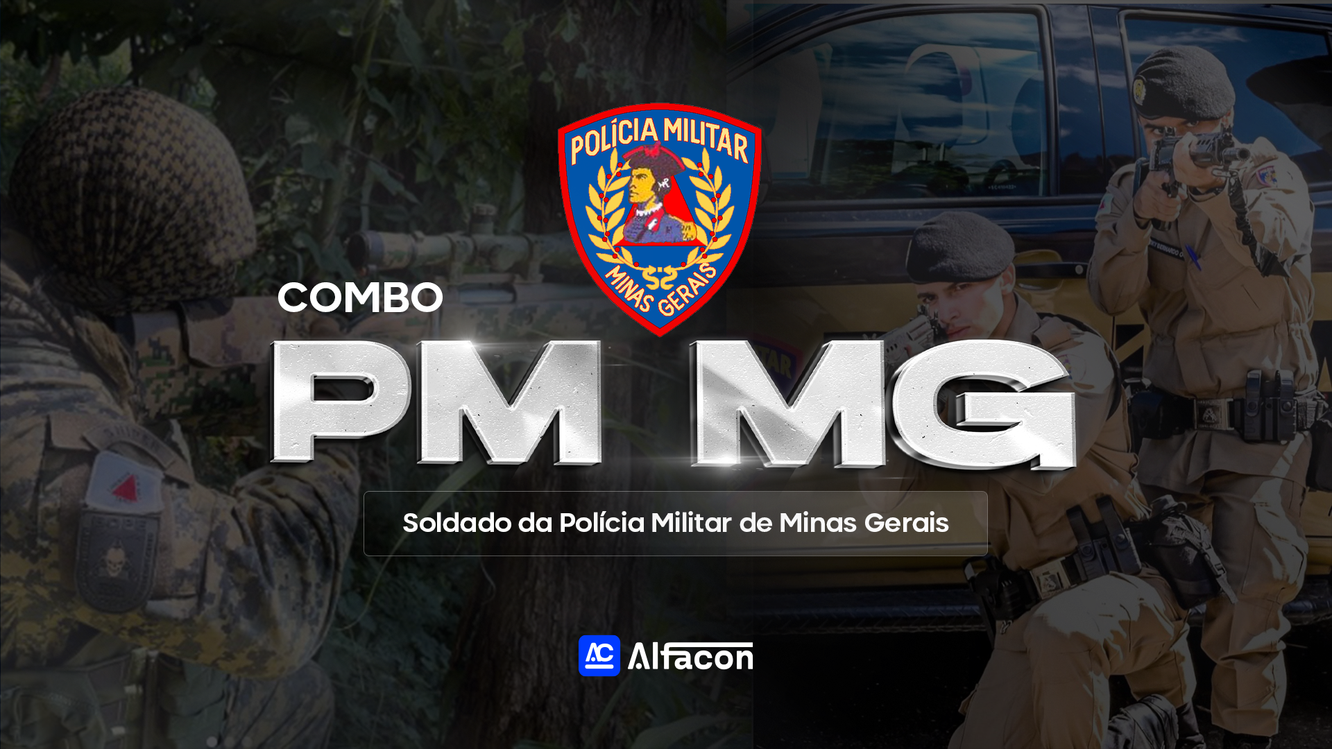 PM MG - Soldado da Polícia Militar de Minas Gerais