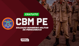 CBM PE - Soldado do Corpo de Bombeiros Militar de Pernambuco - GRATUITO