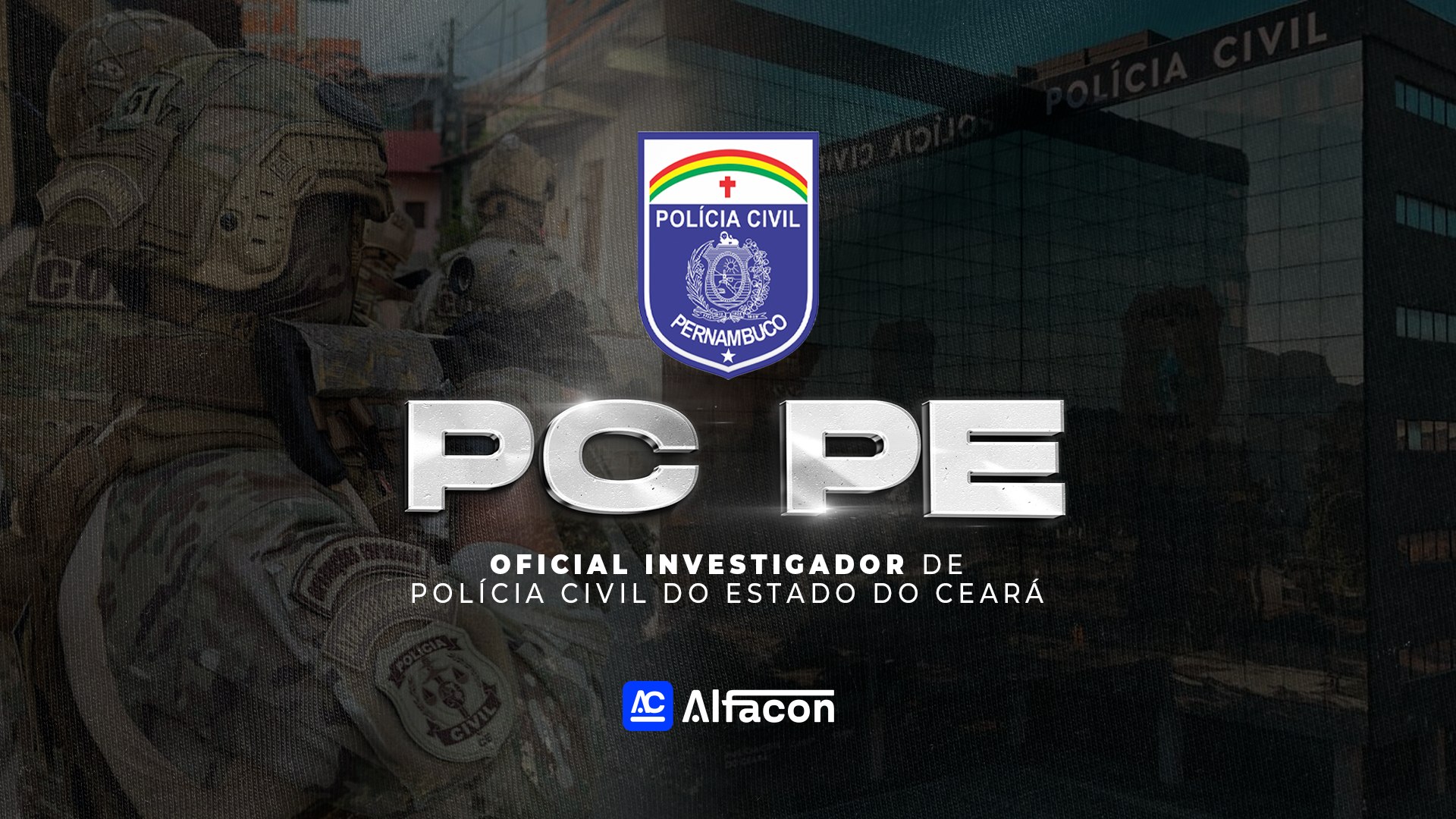 PC PE - Agente e Escrivão da Polícia Civil do Estado de Pernambuco