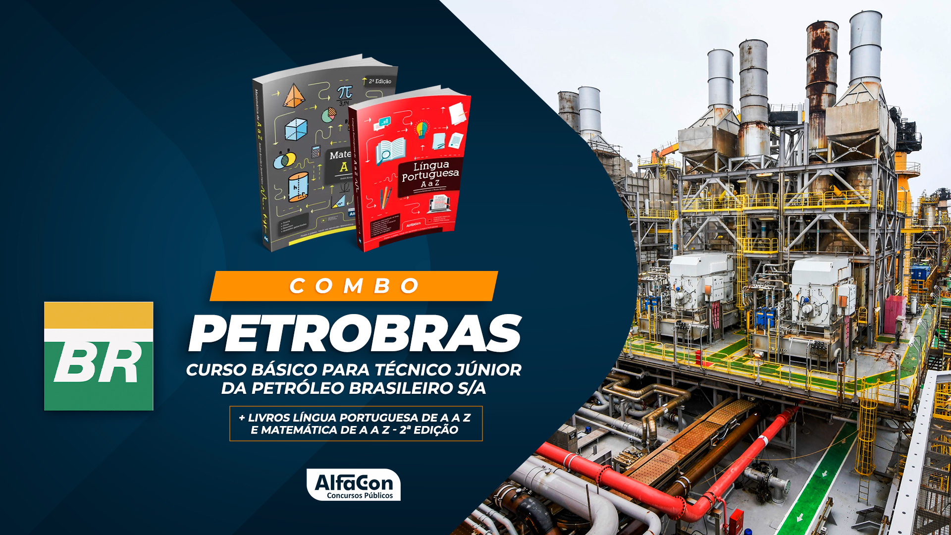 COMBO BÁSICO PARA TÉCNICO JÚNIOR DA PETROBRAS