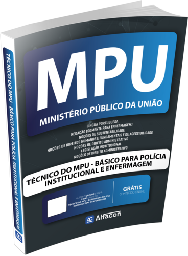 3d   te%cc%81cnico do mpu   ba%cc%81sico para poli%cc%81cia institucional e enfermagem