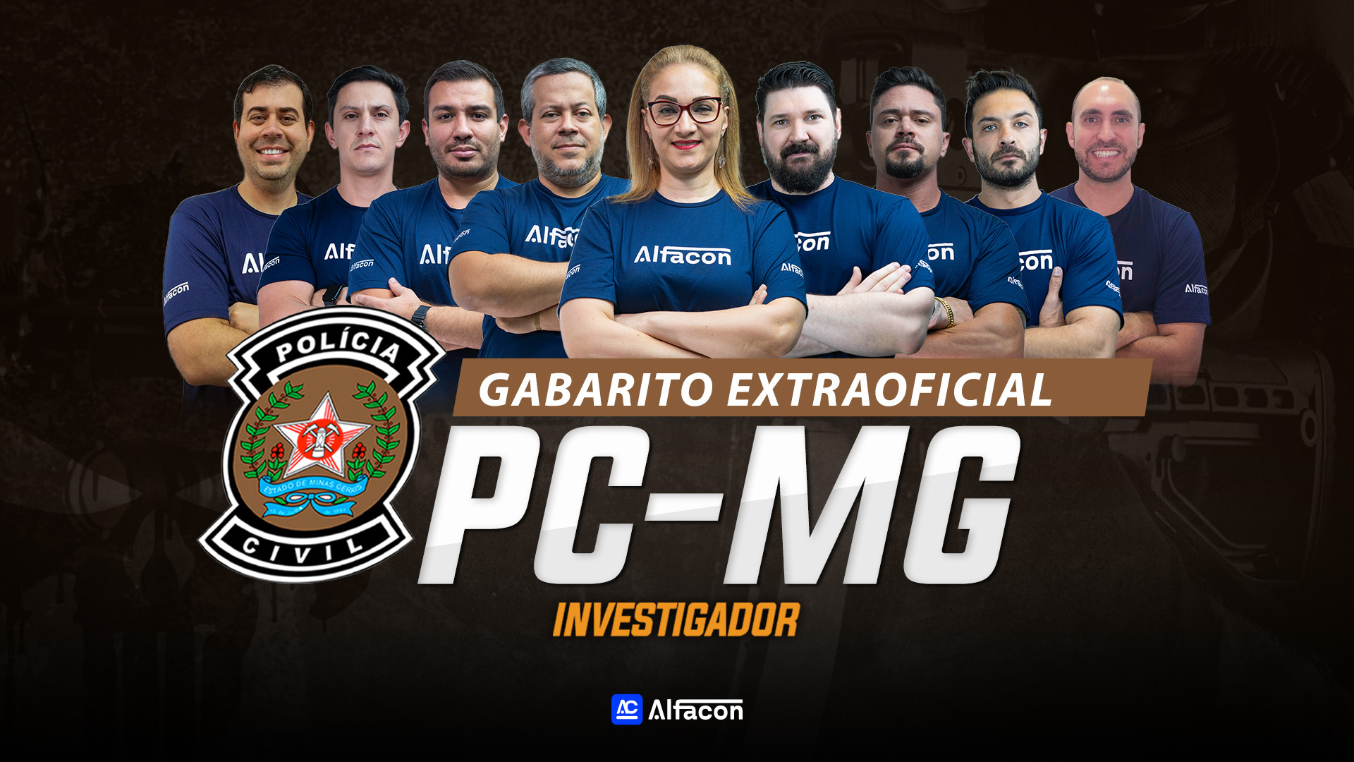 GABARITO EXTRAOFICIAL - PC MG I CARGO INVESTIGADOR