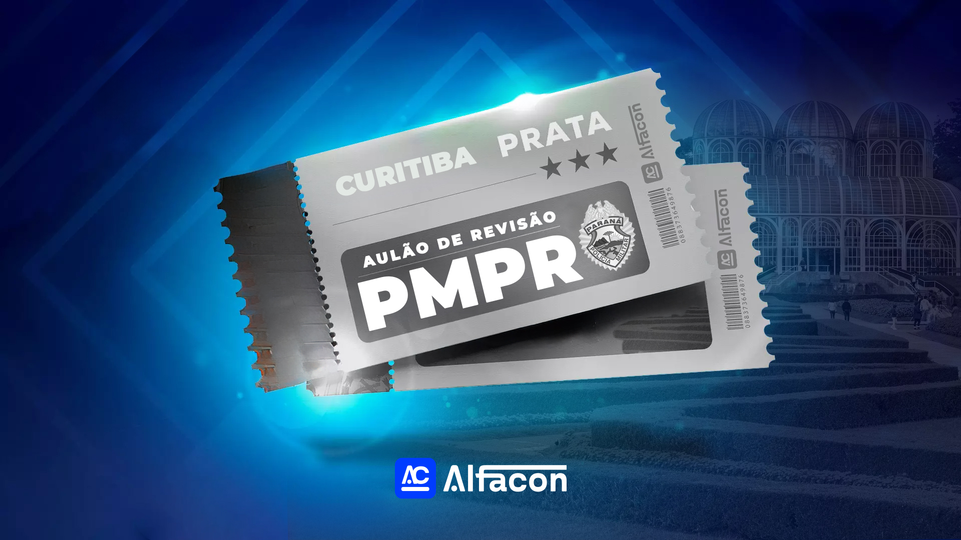 Aulão de Revisão PM PR - CURITIBA - 1° Lote - INGRESSO PRATA