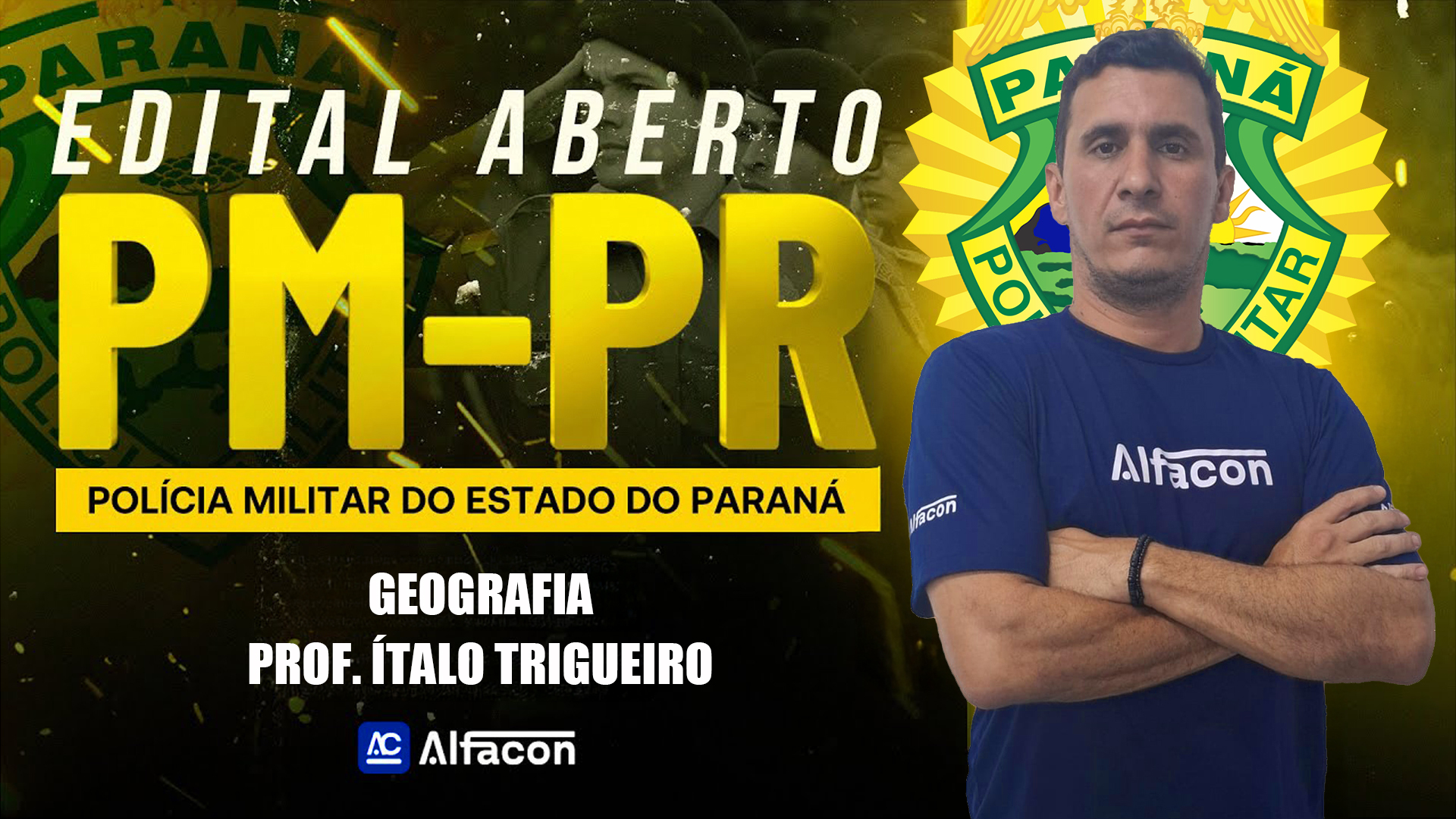 Edital Aberto PMPR | Geografia com Prof° Italo Trigueiro