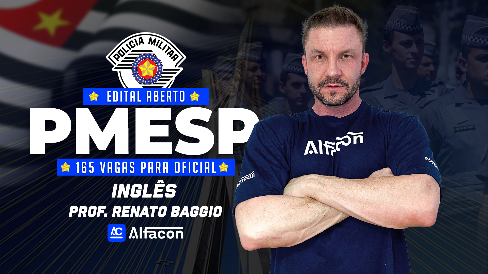Edital Aberto CFO PMESP | Inglês com Prof° Renato Baggio